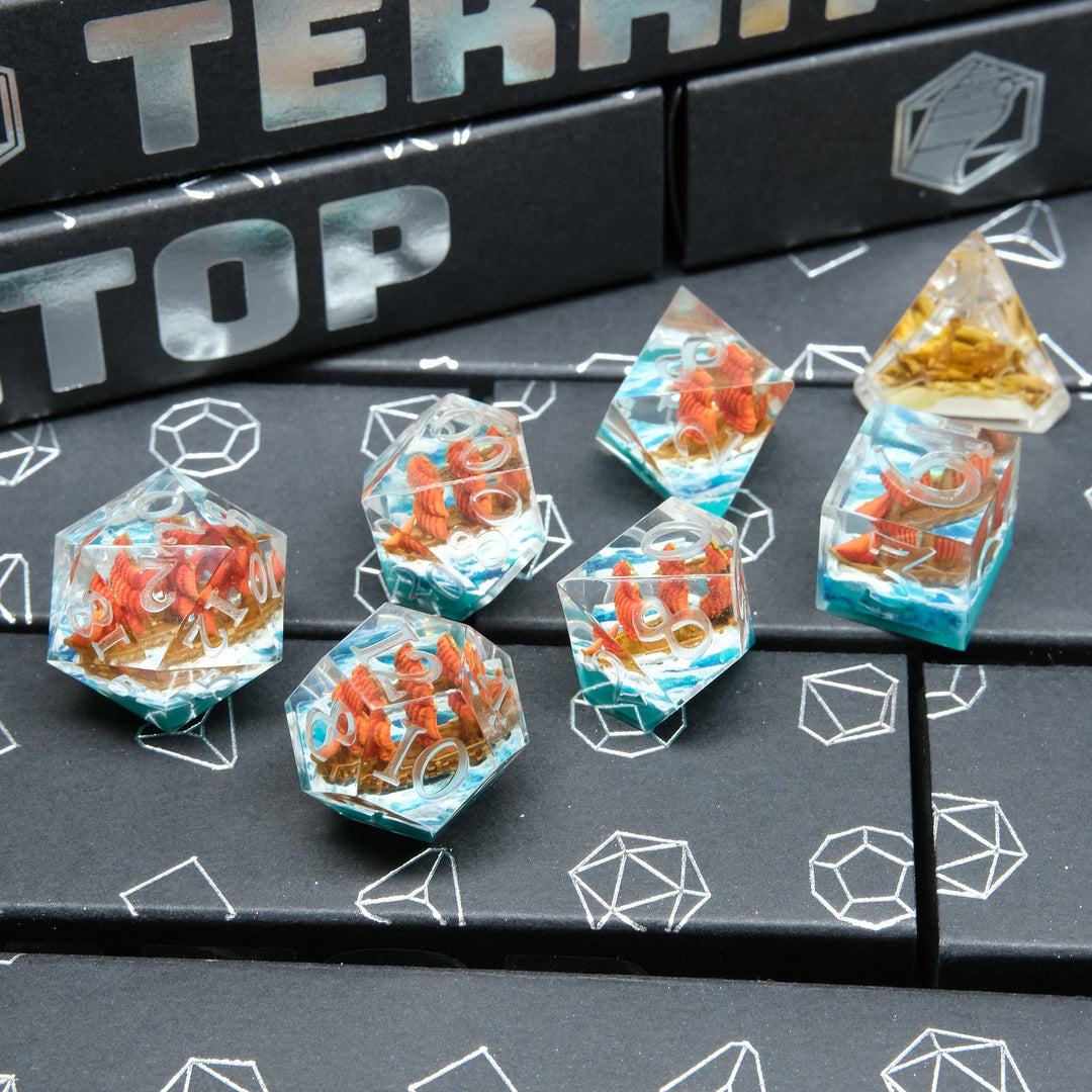Age of Sails Themed Diorama Dice