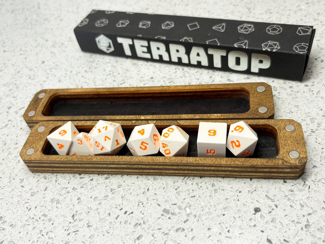 Dice Vault | for DND & Tabletop RPGs | RPG Dice | Dungeon Master Gift | Dice Box | Baton 'Astro Bear' Magnetised Dice Box