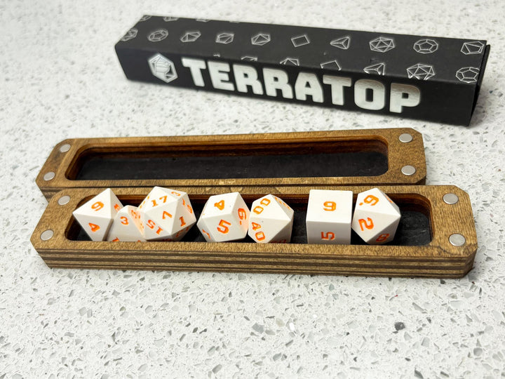 Dice Vault | for DND & Tabletop RPGs | RPG Dice | Dungeon Master Gift | Dice Box | Baton 'Astro Bear' Magnetised Dice Box