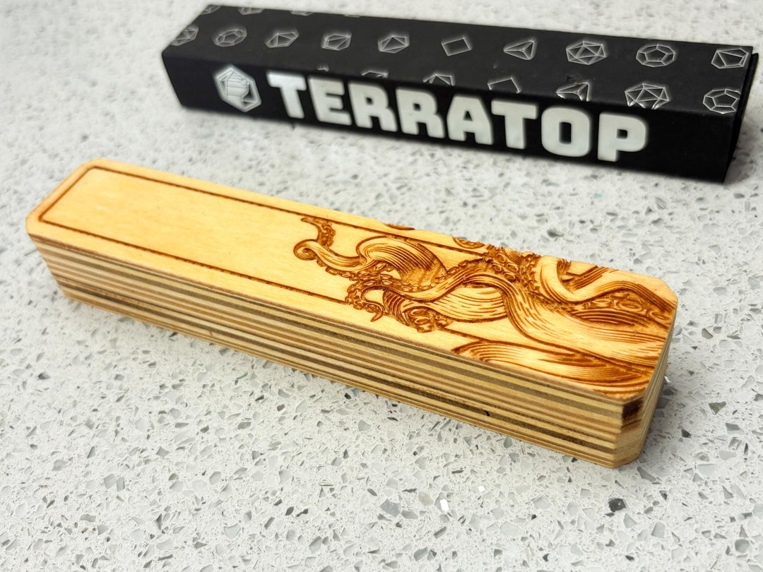Dice Vault | for DND & Tabletop RPGs | RPG Dice | Dungeon Master Gift | Dice Box | Baton 'Tentacle' Magnetised Dice Box