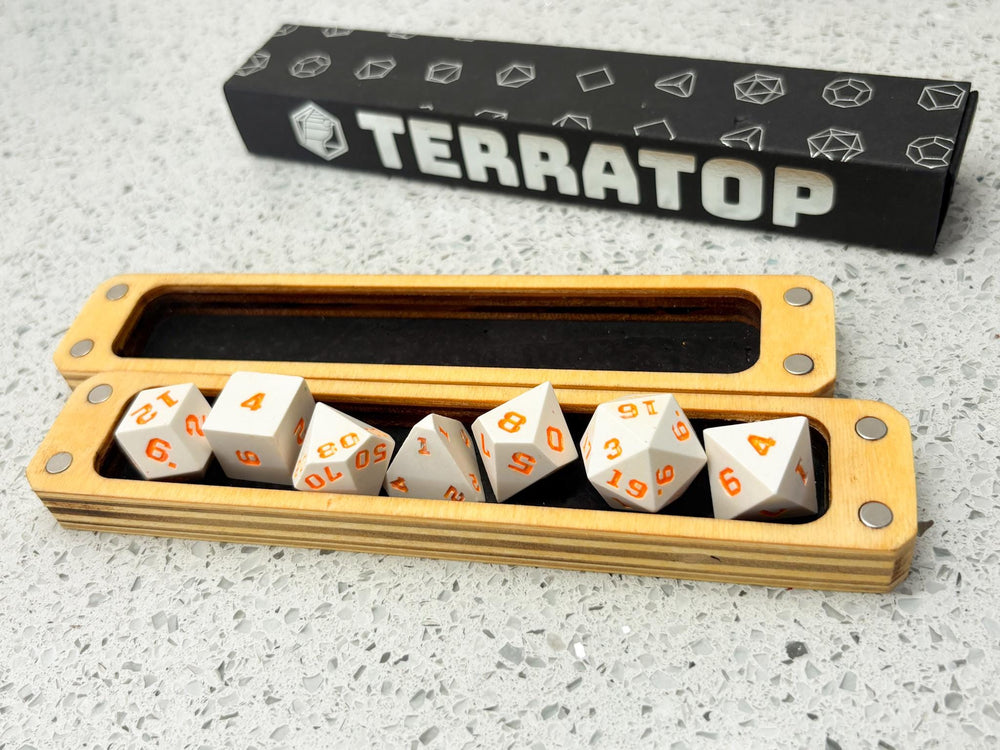Dice Vault | for DND & Tabletop RPGs | RPG Dice | Dungeon Master Gift | Dice Box | Baton 'Astro Bear' Magnetised Dice Box