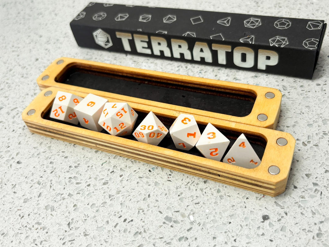 Dice Vault | for DND & Tabletop RPGs | RPG Dice | Dungeon Master Gift | Dice Box | Baton 'Tentacle' Magnetised Dice Box